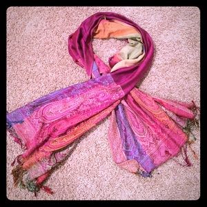 Beautiful multi-colored scarf